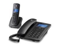 Motorola C4201 Analog/DECT telephone Caller ID Black