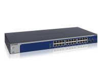 NETGEAR XS724EM Géré L2 10G Ethernet (100/1000/10000) 1U Bleu, Gris