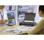 Canon Imprimante Wifi Jet d'encre A4 Couleur avec batterie BX110