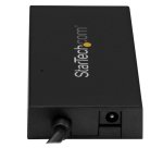 StarTech.com Hub USB 3.0 à 4 ports - 5Gbps - USB-A vers 3x USB-A 1x USB-C - Adaptateur d'alimentation inclus