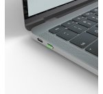 Lindy Bloqueur de port USB C, 4 pièces + clé, Vert