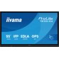 iiyama TE9813A-B1AG Écran d'affichage dynamique Écran plat interactif 2,48 m (97.5") Wifi 450 cd/m² 4K Ultra HD Noir Écran tactile Intégré dans le processeur Android 18/7