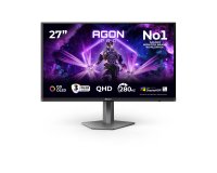 AOC AGON PRO AG276QZD2 Monitor PC 67,3 cm (26.5") 2560 x 1440 Pixel Quad HD QD-OLED Nero, Grigio