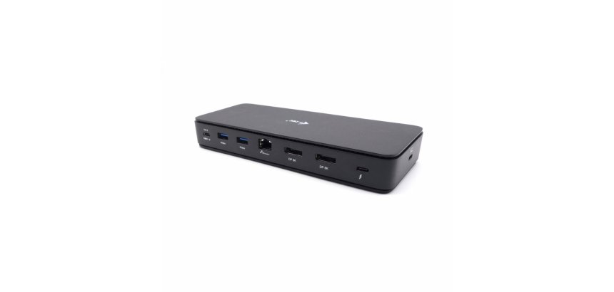 i-tec Thunderbolt 4 Dual DisplayPort Docking Station PRO + Power Delivery 92 W