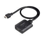 StarTech.com Répartiteur HDMI 2 Ports - Vidéo HDMI 2.0 4K 60Hz - Répartiteur HDMI 4K 1 Entrée 2 Sorties - Répartiteur 1x2 Affichage/Sortie HDMI, HDR/HDCP - Splitter avec Câble HDMI Intégré de 50 cm