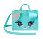Purse Pets Borsetta Tote Perfect in Versione Cagnolino | Borsetta interattiva per Bambina con Oltre 30 Suoni e reazioni, Giocattoli per Bambine dai 4 Anni in su