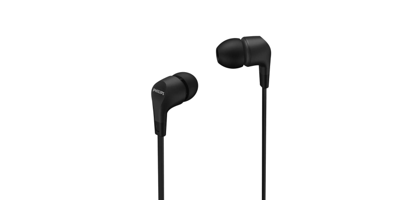 Philips TAE1105BK/00 casque Avec fil Ecouteurs Appels/Musique Noir