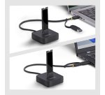 StarTech.com Dock Adaptateur USB-C/USB-A vers M.2 NVMe, 10 Gbps, Lecteur SSD Externe M.2 NVMe Sans Outil, B+M/M-Key
