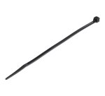 StarTech.com Lot de 1 000 Attaches de Câbles de 15cm - Largeur 3,6mm, Diamètre du Faisceau 39mm, Résistance à la Traction 18kg, Attaches en Nylon avec Extrémité Incurvée, Homologuées UL, Noires - TAA