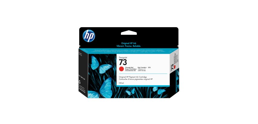 HP Cartuccia inchiostro rosso cromatico DesignJet 73, 130 ml
