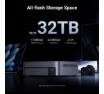 Ugreen DXP480T Plus NAS Bureau Intel® Core™ i5 8 Go DDR5 Gris