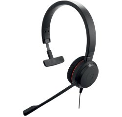 Jabra Evolve 20 Auriculares Alámbrico Diadema Oficina/Centro de llamadas USB Type-C / USB Type-A Negro