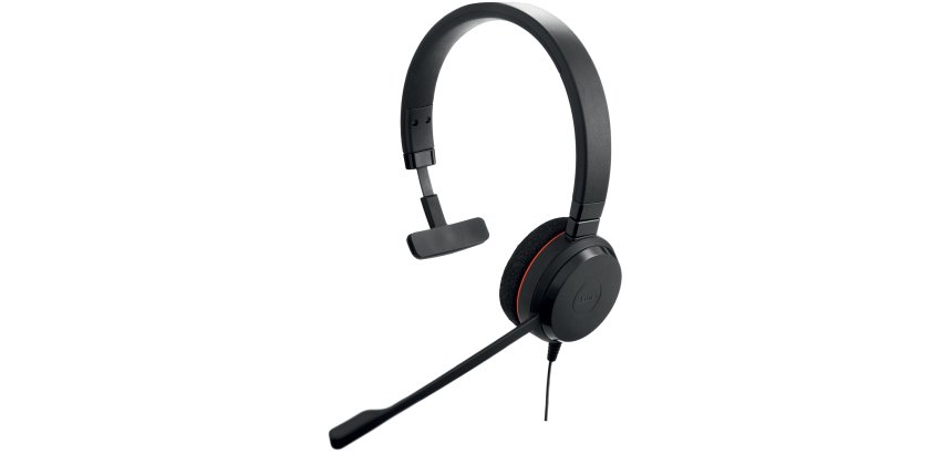 Jabra Evolve 20 Casque Avec fil Arceau Bureau/Centre d'appels USB Type-C / USB Type-A Noir