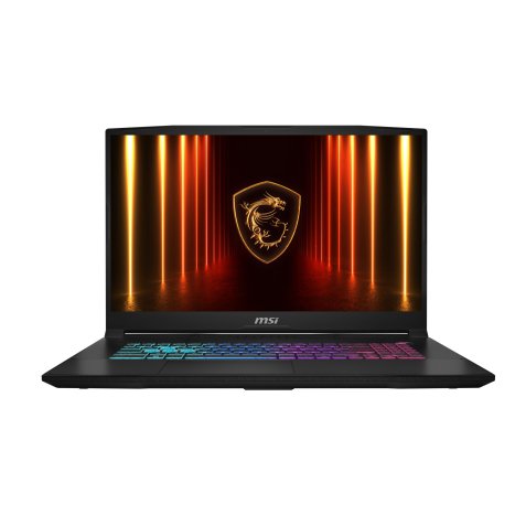 MSI Katana 17 HX B14WGK-009FR Intel® Core™ i9 i9-14900HX Ordinateur portable 43,9 cm (17.3") Full HD 32 Go DDR5-SDRAM 1 To SSD NVIDIA GeForce RTX 5070 Wi-Fi 6E (802.11ax) Windows 11 Home Noir