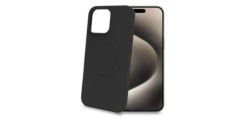 Celly CROMOMAG1081BK funda para teléfono móvil 17,5 cm (6.9") Negro