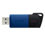 Kingston Technology DataTraveler 64GB USB3.2 Gen 1 Exodia M (Noir + Bleu) - 2 Pieces