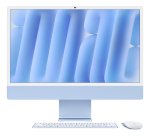 Apple iMac Apple M M4 59,7 cm (23.5") 4480 x 2520 pixels PC All-in-One 16 Go 256 Go SSD macOS Sequoia Wi-Fi 6E (802.11ax) Bleu
