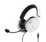 Trust GXT 490 FAYZO Casque Avec fil Arceau Moto USB Type-A Noir, Blanc