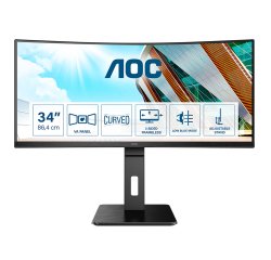 AOC P2 CU34P2A Monitor PC 86,4 cm (34") 3440 x 1440 Pixel Quad HD LED Nero