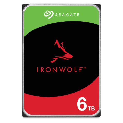 Seagate IronWolf ST6000VN006 disque dur 6 To 5400 tr/min 256 Mo 3.5" Série ATA III