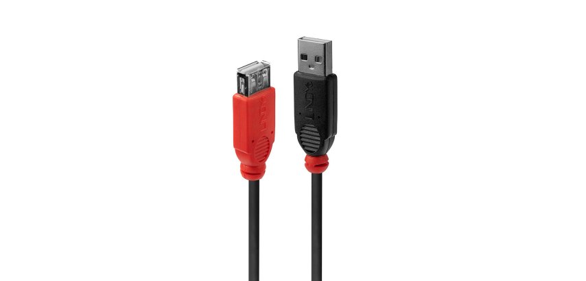 Lindy 42817 cavo USB USB 2.0 5 m USB A 0,48 Gbit/s Nero
