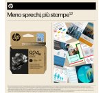 HP Cartuccia di inchiostro nero originale 924e EvoMore
