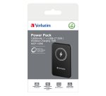 Verbatim Charge 'n' Go Magnetic Wireless Power Bank 10000mAh Black