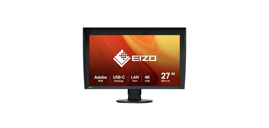 EIZO ColorEdge CG2700X computer monitor 68.6 cm (27") 3840 x 2160 pixels 4K Ultra HD LCD Black