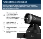 HP Poly Cámara inteligente Poly Studio E60 4K con zoom óptico de 12 aumentos y MPTZ