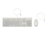 HP INC. clavier Souris incluse Bureau USB Blanc