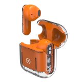 Celly SHEER Headset True Wireless Stereo (TWS) In-ear Calls/Music Orange, Transparent