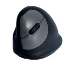 R-Go Tools Souris Ergonomique R-Go HE Break avec logiciel de pause, gaucher, moyen (longueur main 165-185 mm), bluetooth, noir