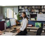 HP 965 BLK ERGONOMIC WL KBD clavier Maison RF sans fil + Bluetooth Noir