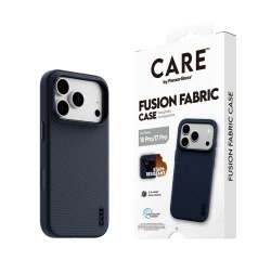 PanzerGlass CARE™ by ® Fusion Fabric Case Blue w. MagSafe iPhone 18 Pro | 17 Pro protective case for mobile phones 16 cm (6.3") Blue Cover