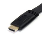 StarTech.com 5m platte High Speed HDMI-kabel met Ethernet - Ultra HD 4k x 2k HDMI-kabel - HDMI naar HDMI M/M
