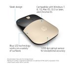 HP Z3700 Gold Wireless Mouse