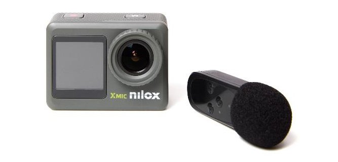 Nilox NXACXMIC cámara para deporte de acción 8 MP 4K Ultra HD CMOS 56,2 g