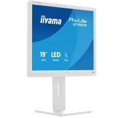 iiyama ProLite B1980S-W1 écran plat de PC 48,3 cm (19") 1280 x 1024 pixels SVGA LED Blanc