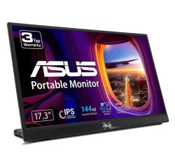 ASUS ZenScreen MB17AHG écran plat de PC 43,9 cm (17.3") 1920 x 1080 pixels Full HD LCD Noir