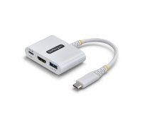 StarTech.com Adaptateur Multiport USB-C vers HDMI avec Charge PD 140W, HDMI 4K 60Hz, Hub USB 5 Gbps, Mini Dock pour MacBook / Dell / Thinkpad / HP / iPad / Tablettes