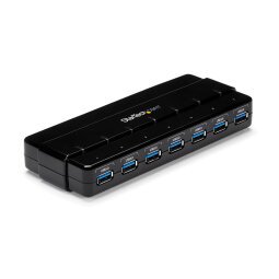 StarTech.com 7 Port USB 3.0 SuperSpeed Hub - Schwarz