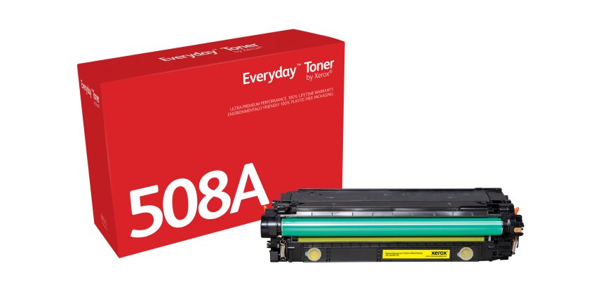 Toner Everyday™ Amarillo di Xerox compatibile con HP 508A (CF362A), Capacidad estándar
