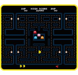 Konix 82541120979 alfombrilla para ratón Alfombrilla de ratón para juegos Negro, Amarillo