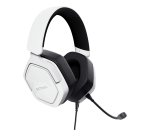 Trust GXT 492W Carus Gaming Headset - Bedrade gamingheadset – Afneembare microfoon – Over-ear ontwerp – Wit