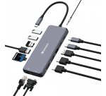 Verbatim CMH-14 USB Type-C 5000 Mbit/s Argent