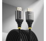 StarTech.com Câble HDMI Haute Vitesse Certifié Premium 2m (6ft), Ultra Flexible, 4K 60Hz/1440p 144Hz avec HDR10/ARC, 18Gbps, Cordon HDMI Tressé Haute Flexibilité