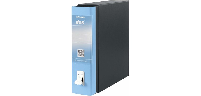 Esselte Dox 1 Registratore a leva F.to Commericale - Dorso 8 cm