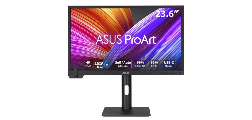 ASUS ProArt PA24US computer monitor 59.9 cm (23.6") 3840 x 2160 pixels 4K Ultra HD LCD Black
