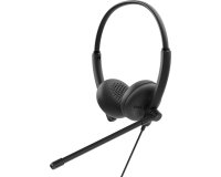 DELL WH125 Headset Wired Head-band Calls/Music USB Type-C Black