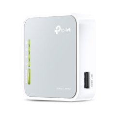TP-Link TL-MR3020 routeur sans fil Fast Ethernet Monobande (2,4 GHz) 4G Argent, Blanc